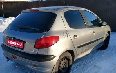 Peugeot 206, 2001 год, 195 000 рублей, 1 фотография