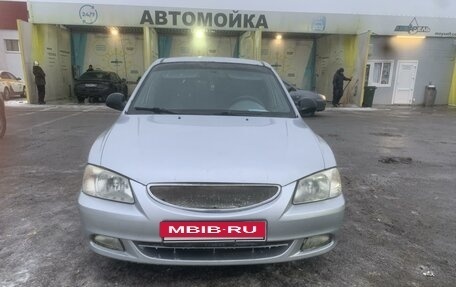 Hyundai Accent II, 2004 год, 429 000 рублей, 6 фотография