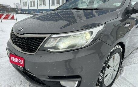 KIA Rio III рестайлинг, 2015 год, 1 150 000 рублей, 10 фотография