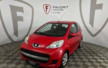 Peugeot 107 I рестайлинг, 2010 год, 445 000 рублей, 1 фотография