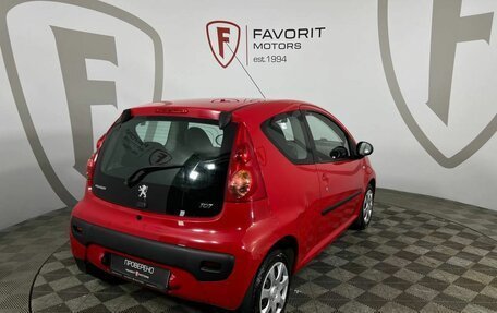 Peugeot 107 I рестайлинг, 2010 год, 445 000 рублей, 6 фотография