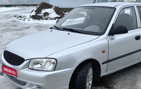 Hyundai Accent II, 2004 год, 490 000 рублей, 1 фотография