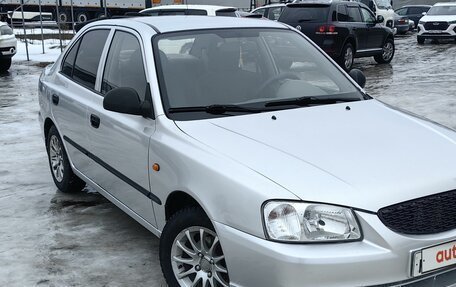 Hyundai Accent II, 2004 год, 490 000 рублей, 3 фотография