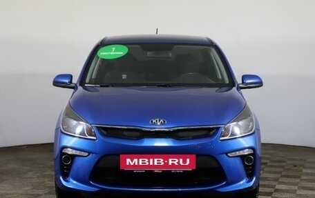 KIA Rio IV, 2018 год, 1 399 000 рублей, 2 фотография