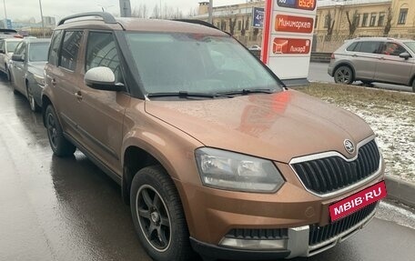 Skoda Yeti I рестайлинг, 2014 год, 1 215 000 рублей, 1 фотография