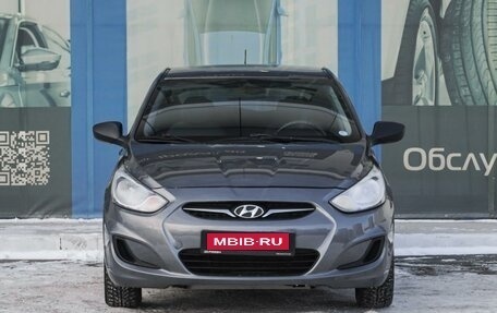 Hyundai Solaris II рестайлинг, 2012 год, 899 000 рублей, 3 фотография