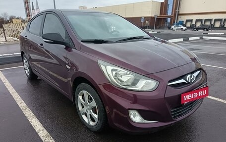 Hyundai Solaris II рестайлинг, 2011 год, 825 000 рублей, 9 фотография