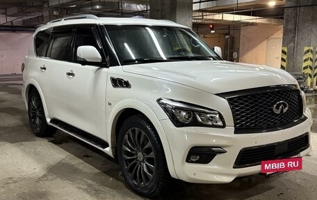 Infiniti QX80 I рестайлинг, 2015 год, 3 600 000 рублей, 33 фотография