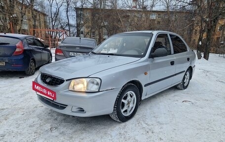 Hyundai Accent II, 2007 год, 355 000 рублей, 2 фотография