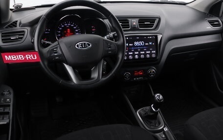 KIA Rio III рестайлинг, 2011 год, 850 000 рублей, 10 фотография