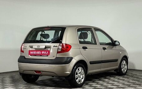 Hyundai Getz I рестайлинг, 2008 год, 910 000 рублей, 5 фотография