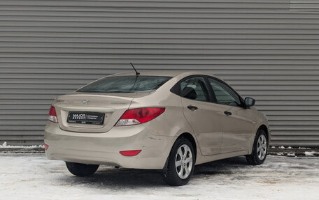 Hyundai Solaris II рестайлинг, 2011 год, 799 000 рублей, 5 фотография