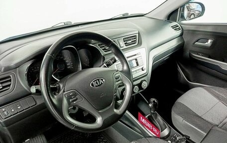 KIA Rio III рестайлинг, 2017 год, 1 349 000 рублей, 20 фотография