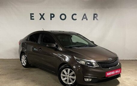 KIA Rio III рестайлинг, 2016 год, 1 210 000 рублей, 3 фотография