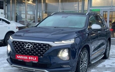 Hyundai Santa Fe IV, 2018 год, 3 970 000 рублей, 2 фотография