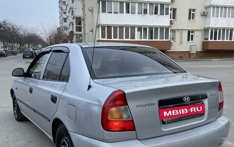 Hyundai Accent II, 2004 год, 515 000 рублей, 6 фотография