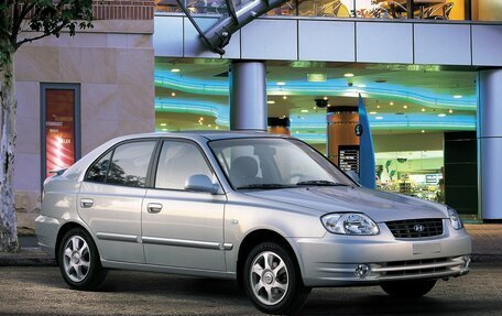 Hyundai Accent II, 2003 год, 230 000 рублей, 1 фотография