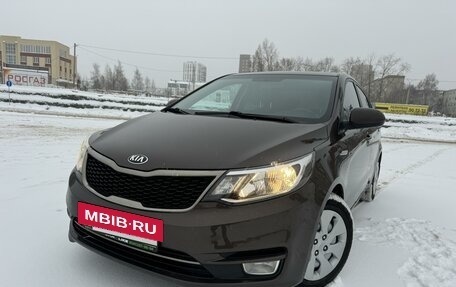 KIA Rio III рестайлинг, 2015 год, 959 000 рублей, 2 фотография