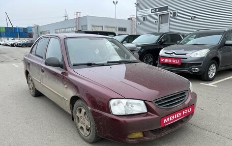 Hyundai Accent II, 2008 год, 477 000 рублей, 3 фотография