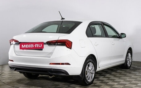 Skoda Rapid II, 2021 год, 1 492 087 рублей, 5 фотография