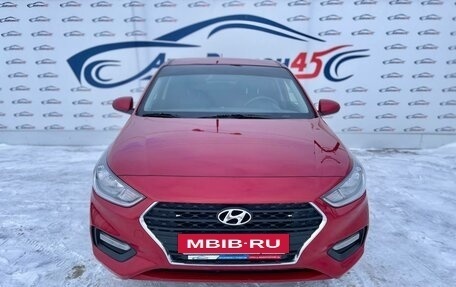 Hyundai Solaris II рестайлинг, 2018 год, 1 377 000 рублей, 9 фотография