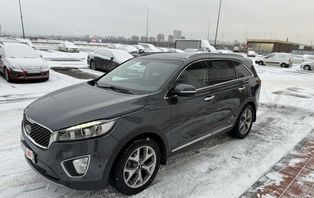 KIA Sorento III Prime рестайлинг, 2015 год, 2 220 000 рублей, 5 фотография