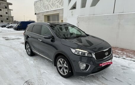 KIA Sorento III Prime рестайлинг, 2015 год, 2 220 000 рублей, 4 фотография