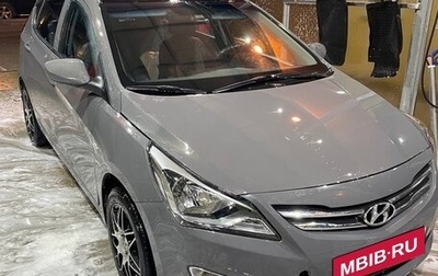 Hyundai Solaris II рестайлинг, 2015 год, 820 000 рублей, 1 фотография