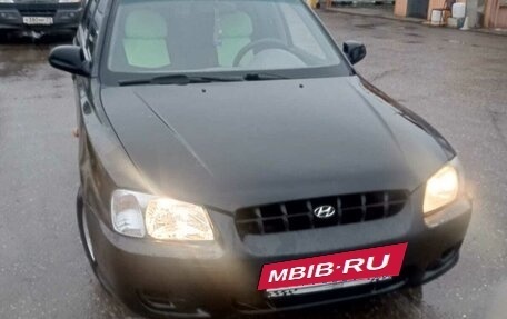 Hyundai Accent II, 2001 год, 270 000 рублей, 11 фотография