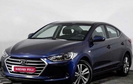 Hyundai Elantra VI рестайлинг, 2017 год, 988 000 рублей, 6 фотография