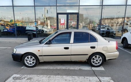 Hyundai Accent II, 2005 год, 420 000 рублей, 2 фотография