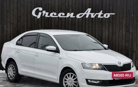 Skoda Rapid I, 2018 год, 1 265 000 рублей, 7 фотография