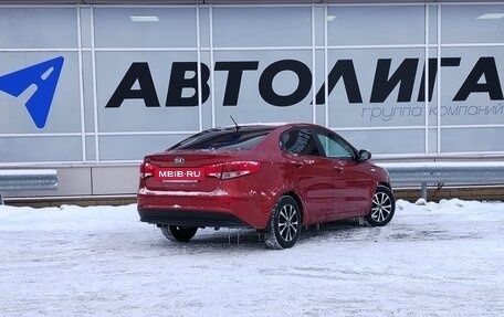 KIA Rio III рестайлинг, 2016 год, 1 259 000 рублей, 2 фотография