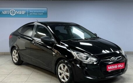 Hyundai Solaris II рестайлинг, 2011 год, 790 000 рублей, 3 фотография