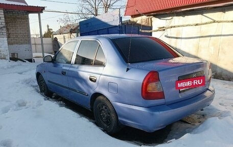 Hyundai Accent II, 2004 год, 320 000 рублей, 3 фотография