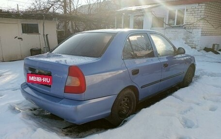 Hyundai Accent II, 2004 год, 320 000 рублей, 4 фотография