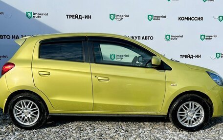 Mitsubishi Mirage VI рестайлинг, 2012 год, 575 000 рублей, 9 фотография