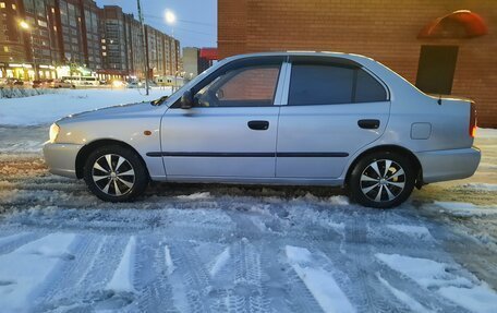 Hyundai Accent II, 2004 год, 316 000 рублей, 6 фотография