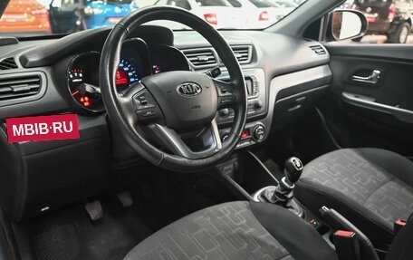 KIA Rio III рестайлинг, 2013 год, 980 000 рублей, 15 фотография