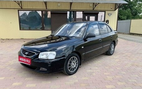 Hyundai Accent II, 2011 год, 550 000 рублей, 1 фотография