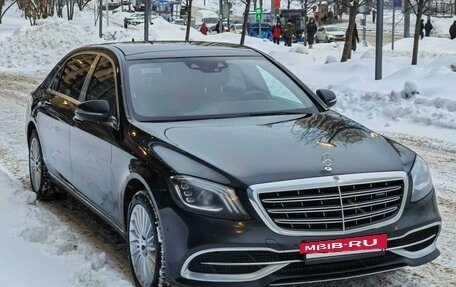 Mercedes-Benz S-Класс, 2018 год, 6 050 000 рублей, 3 фотография