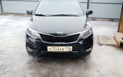 KIA Rio III рестайлинг, 2015 год, 1 100 000 рублей, 1 фотография