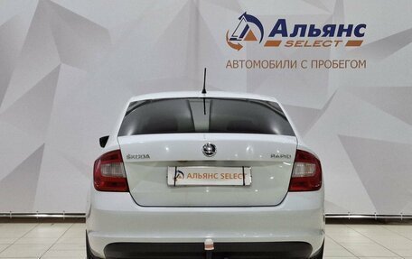 Skoda Rapid I, 2014 год, 870 000 рублей, 4 фотография