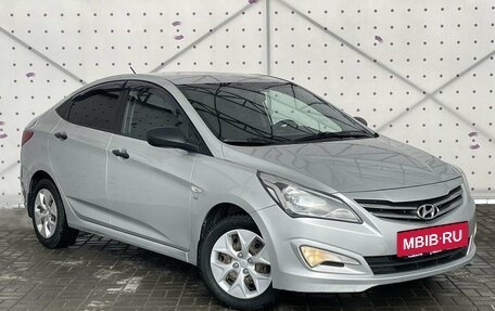 Hyundai Solaris II рестайлинг, 2014 год, 1 000 000 рублей, 2 фотография