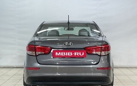 KIA Rio III рестайлинг, 2016 год, 1 055 000 рублей, 6 фотография