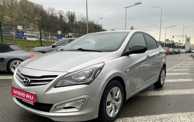 Hyundai Solaris II рестайлинг, 2014 год, 990 000 рублей, 1 фотография