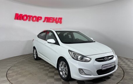 Hyundai Solaris II рестайлинг, 2011 год, 835 000 рублей, 3 фотография