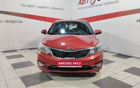 KIA Rio III рестайлинг, 2016 год, 1 089 000 рублей, 2 фотография