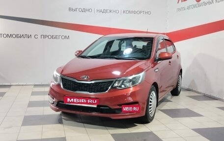 KIA Rio III рестайлинг, 2016 год, 1 089 000 рублей, 3 фотография