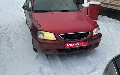 Hyundai Accent II, 2006 год, 350 000 рублей, 1 фотография